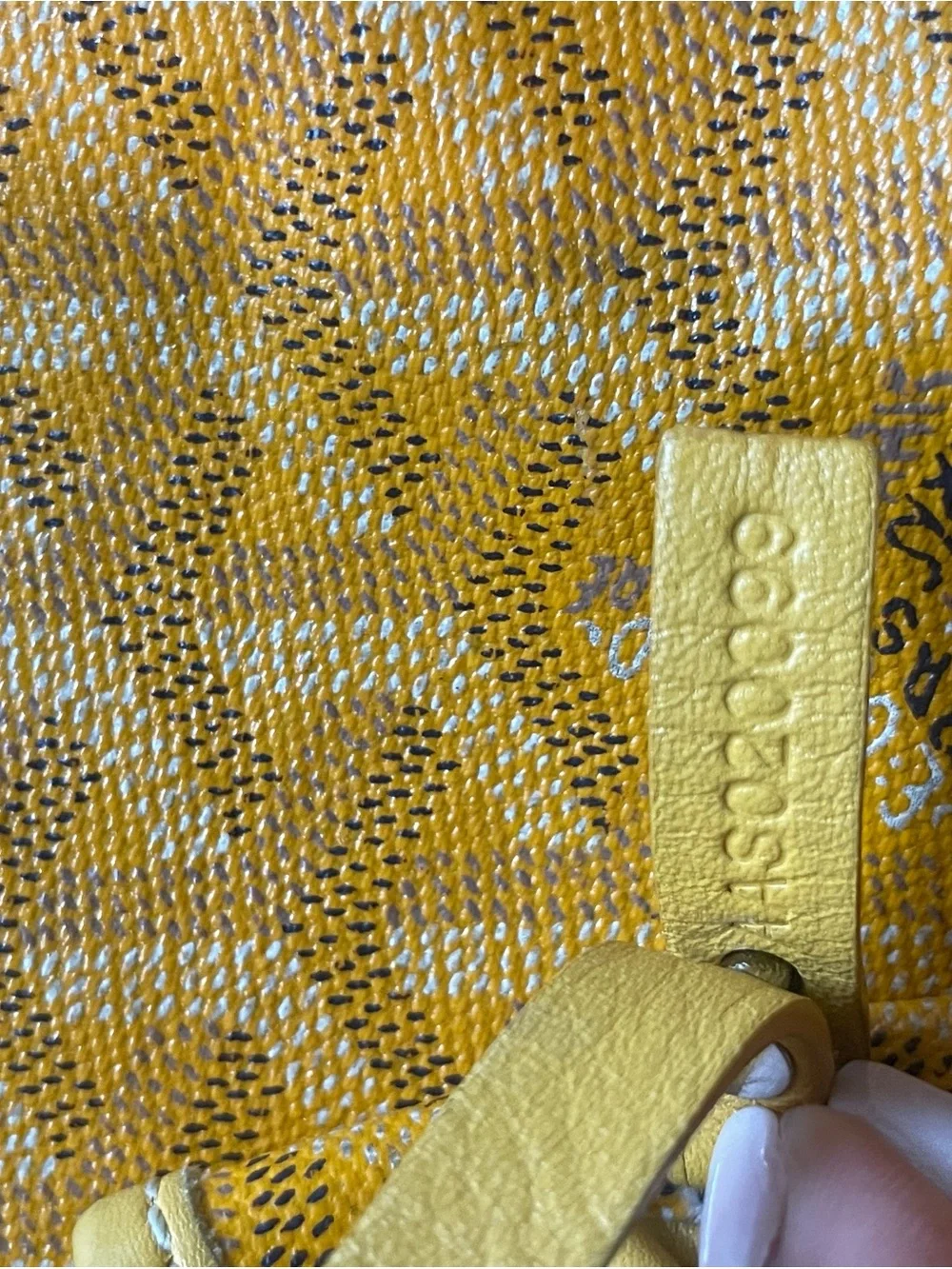 Authentic Goyard Saint Louis Tote Coated Canvas PM